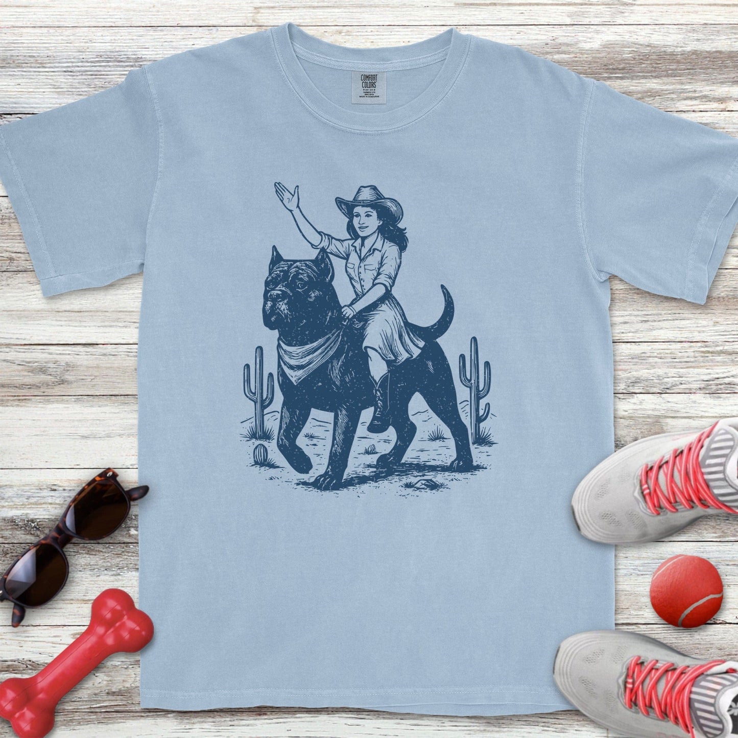 Cowgirl Cane Corso T-Shirt