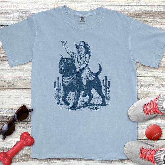 Cowgirl Cane Corso T-Shirt