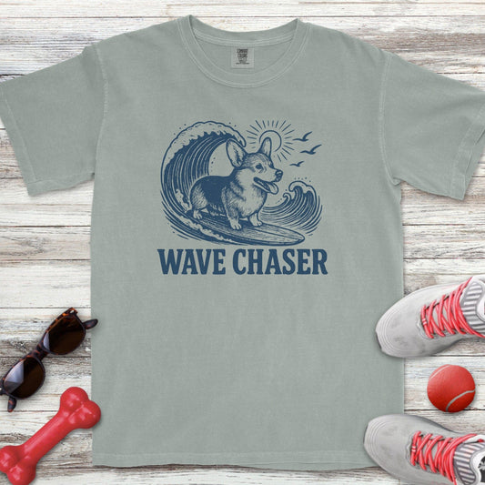 Corgi Surfer T-Shirt