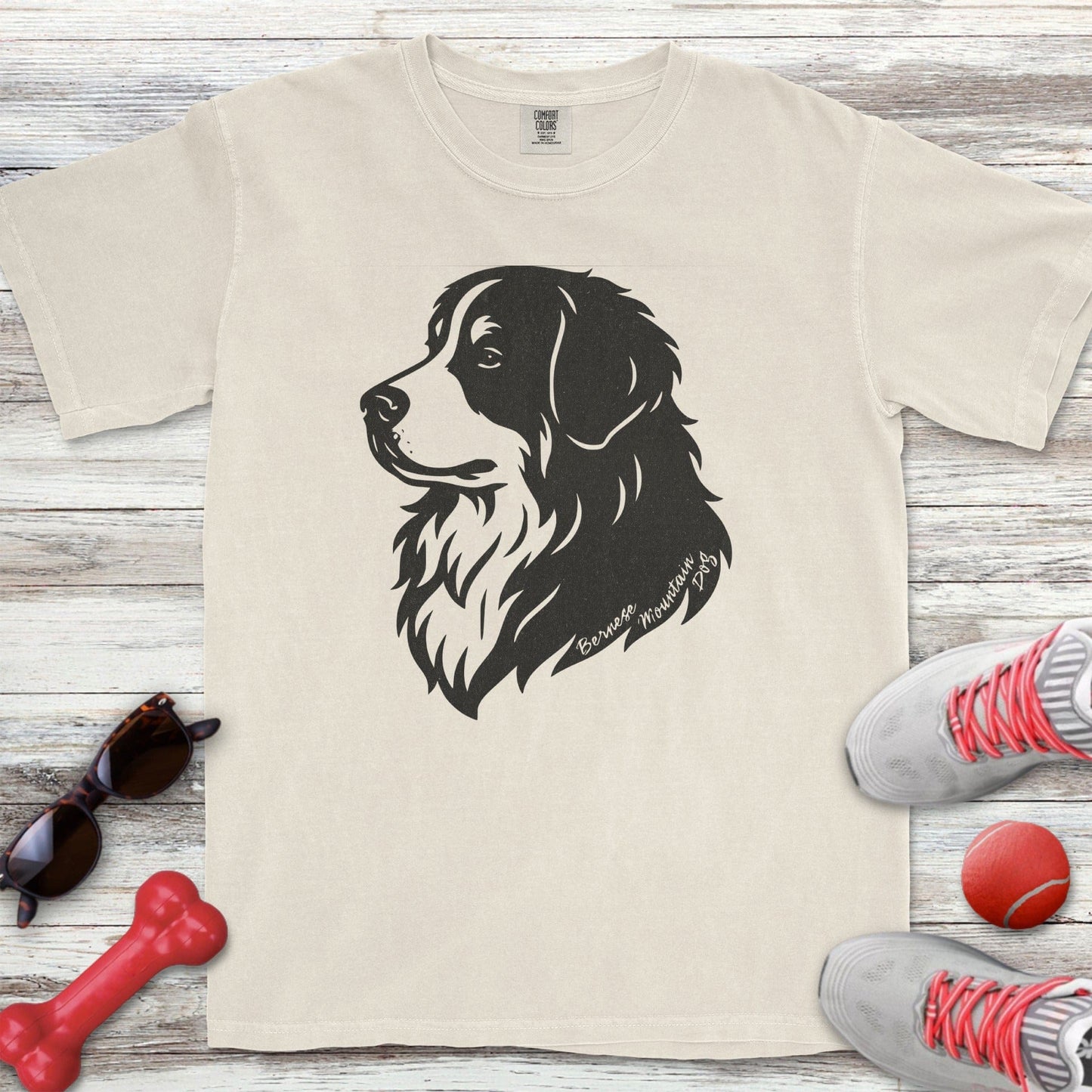 Bernese Mountain Dog Signed T-Shirt