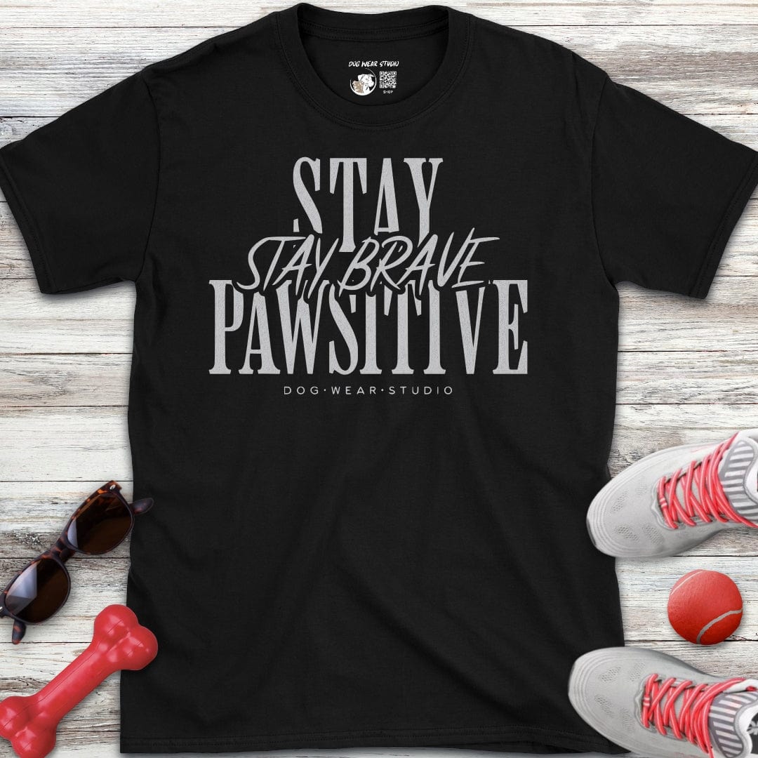 Stay Pawsitive T-Shirt