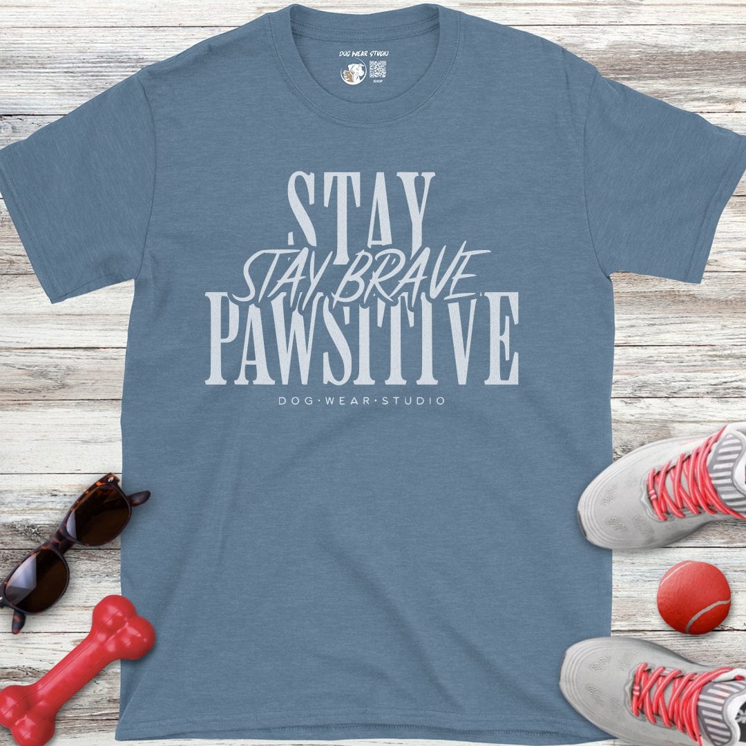 Stay Pawsitive T-Shirt