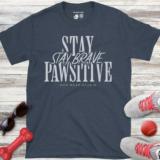 Stay Pawsitive T-Shirt