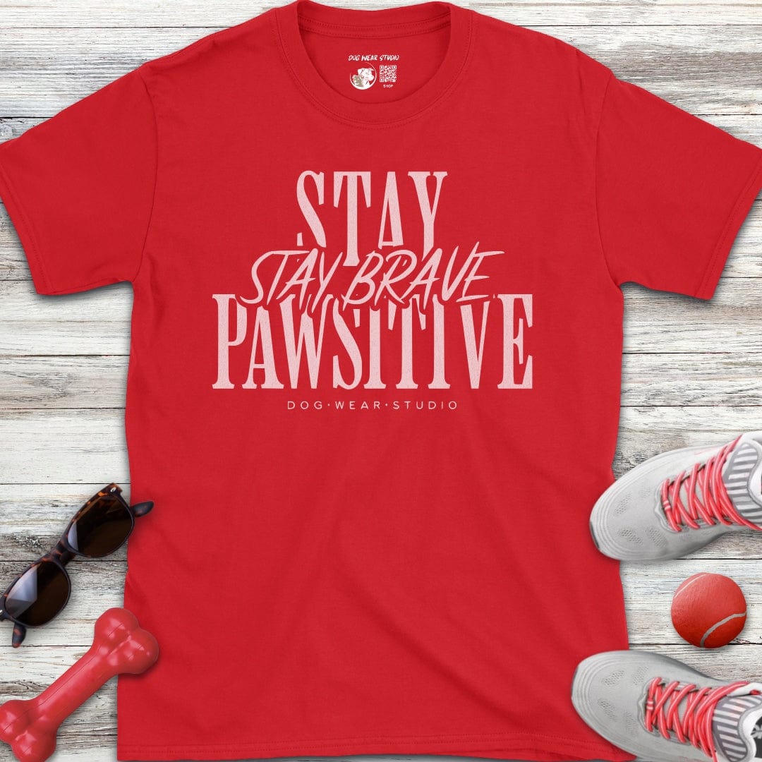 Stay Pawsitive T-Shirt