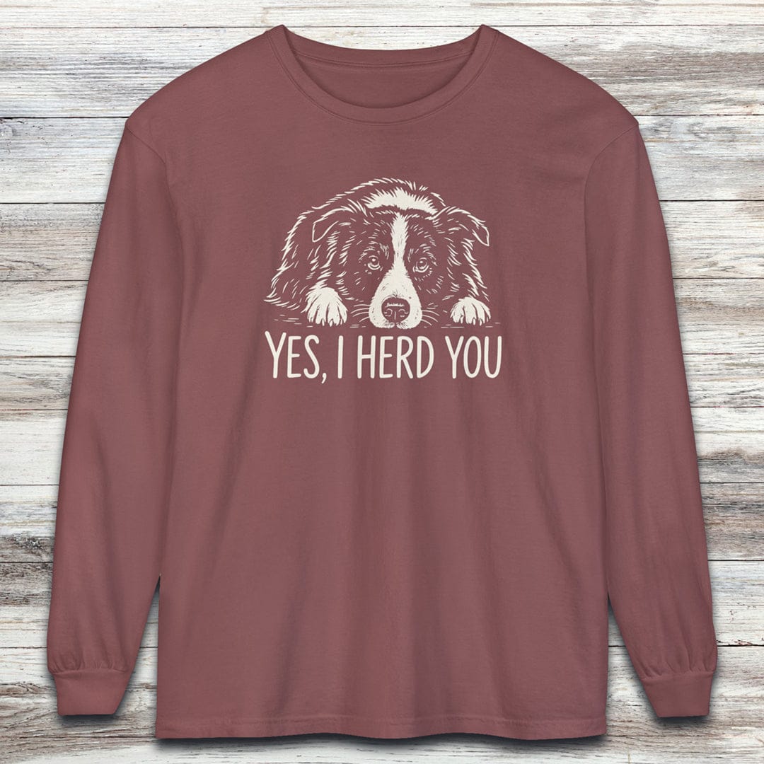 Border Collie Herd You Long Sleeve Tee