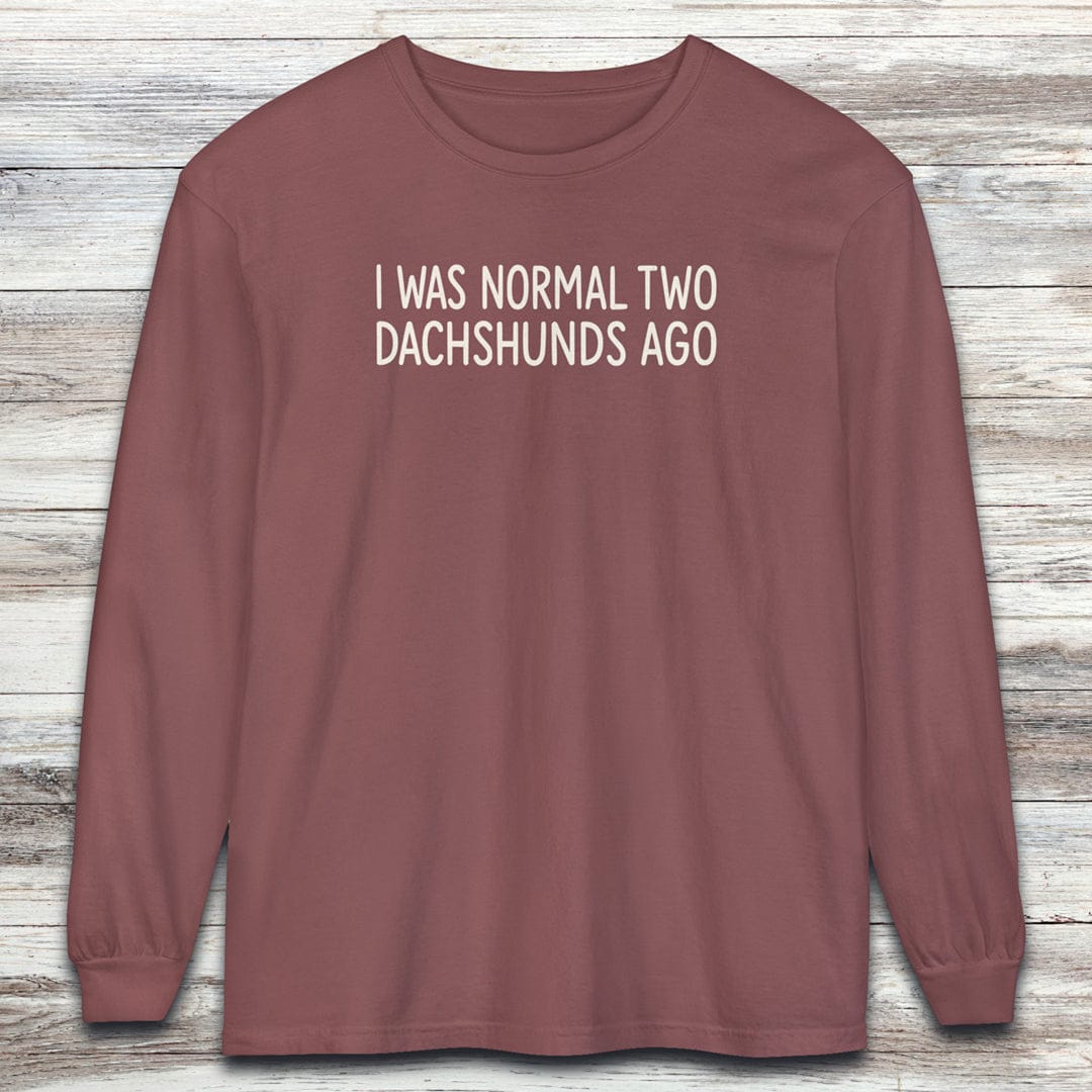 Dachshunds Normal Long Sleeve Tee