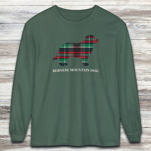 Bernese Mountain Dog Winter 2025 Long Sleeve Tee
