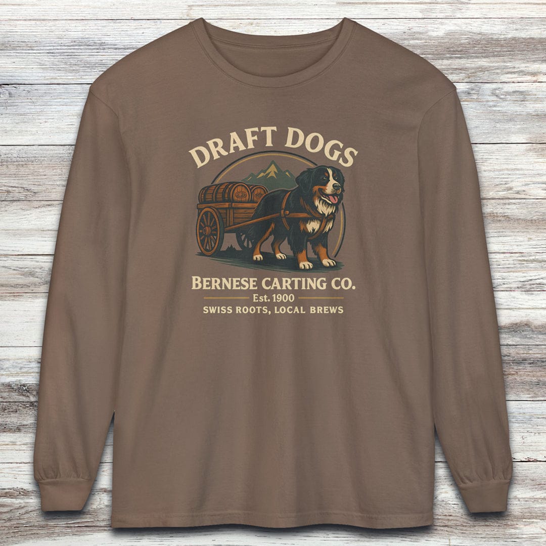 Bernese Mountain Dog Draft Dogs Long Sleeve Tee