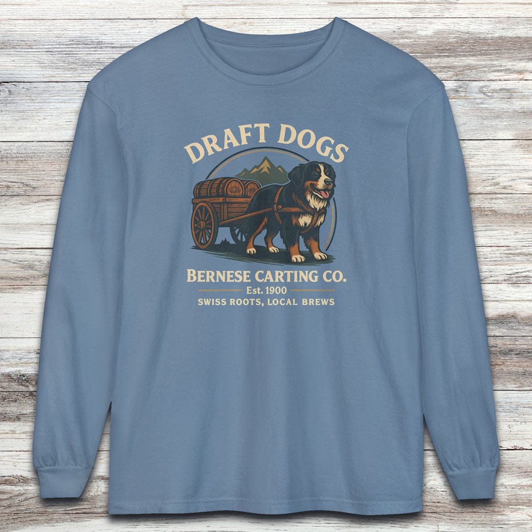 Bernese Mountain Dog Draft Dogs Long Sleeve Tee