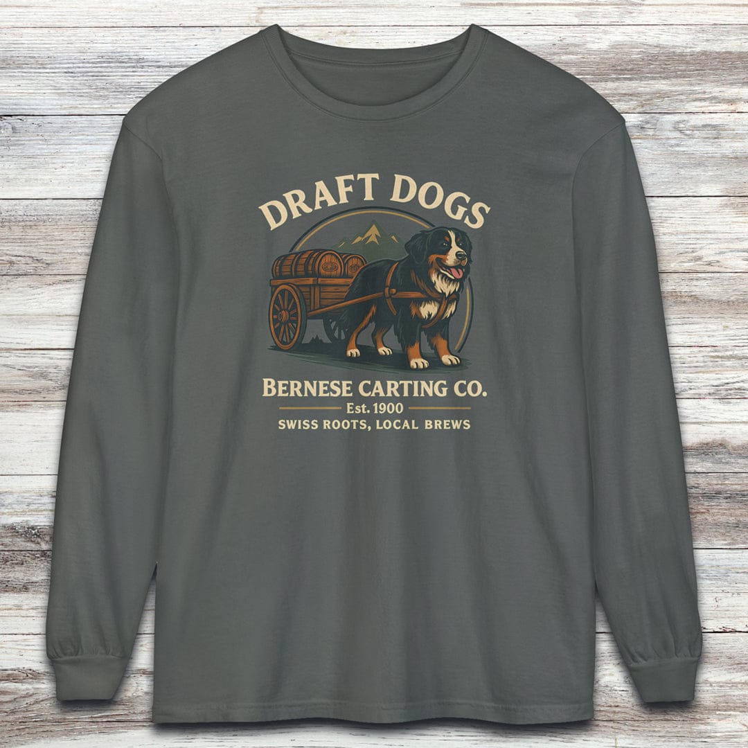Bernese Mountain Dog Draft Dogs Long Sleeve Tee