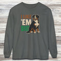 Bernese Mountain Dog Big Long Sleeve Tee