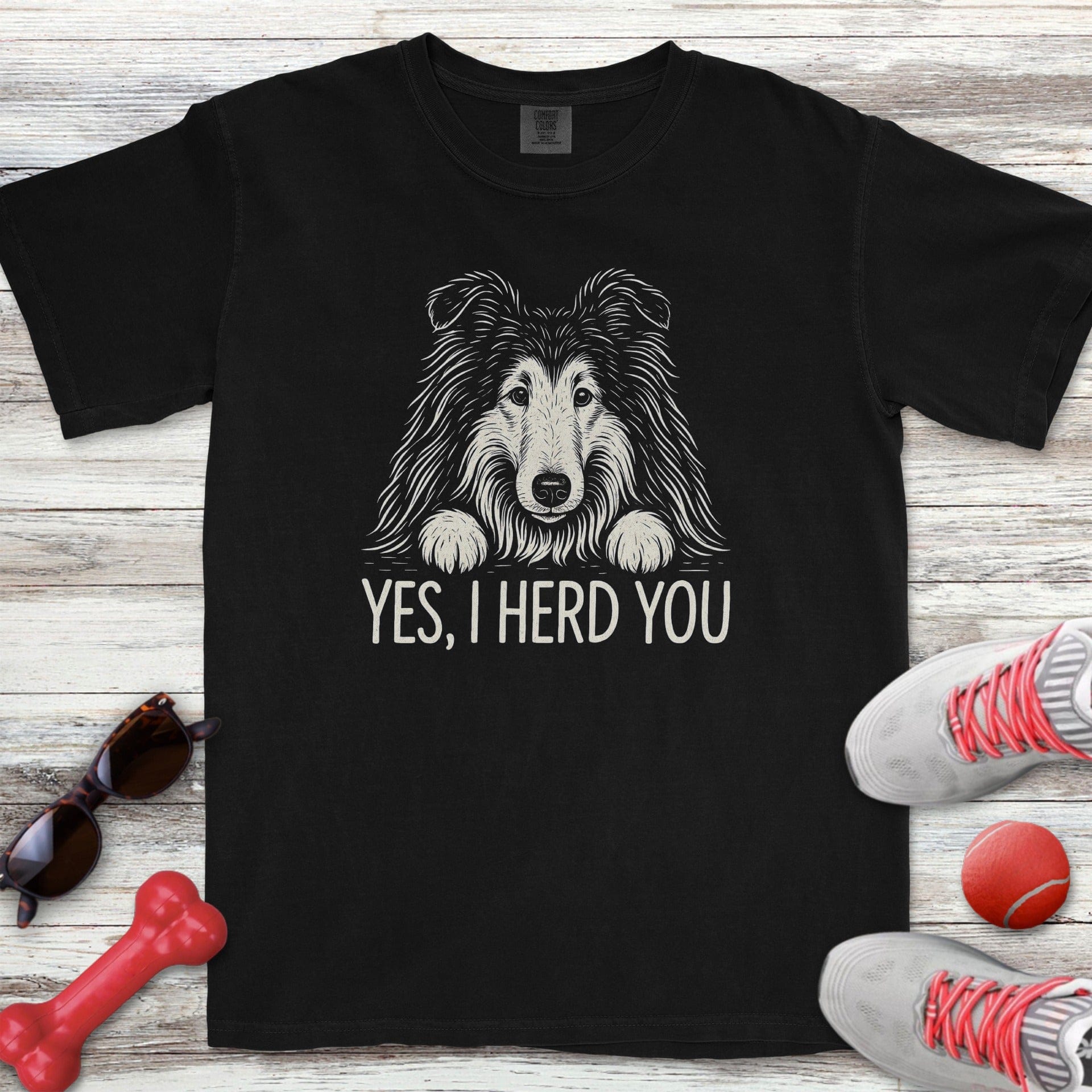 Rough Collie Herd You T-Shirt