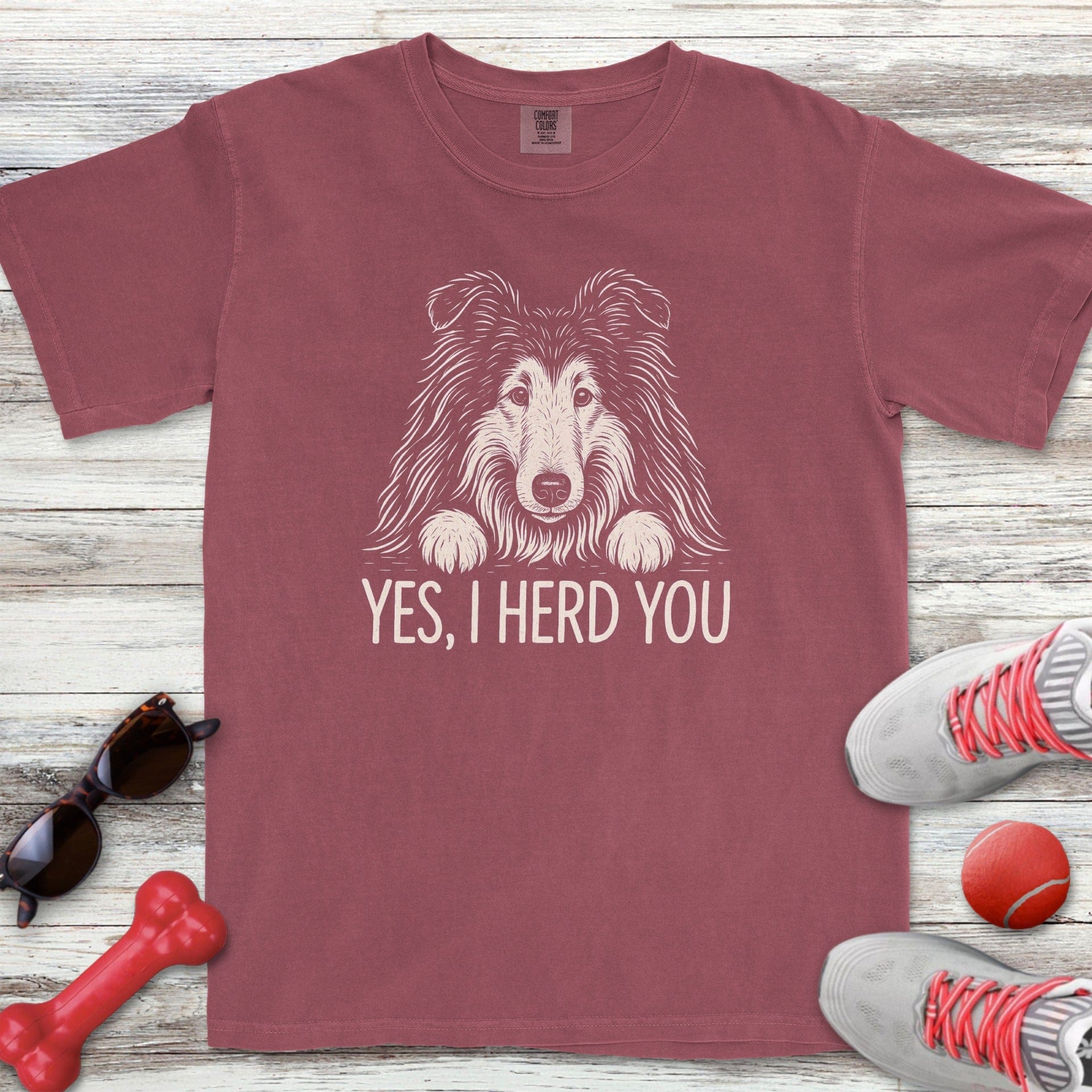 Rough Collie Herd You T-Shirt