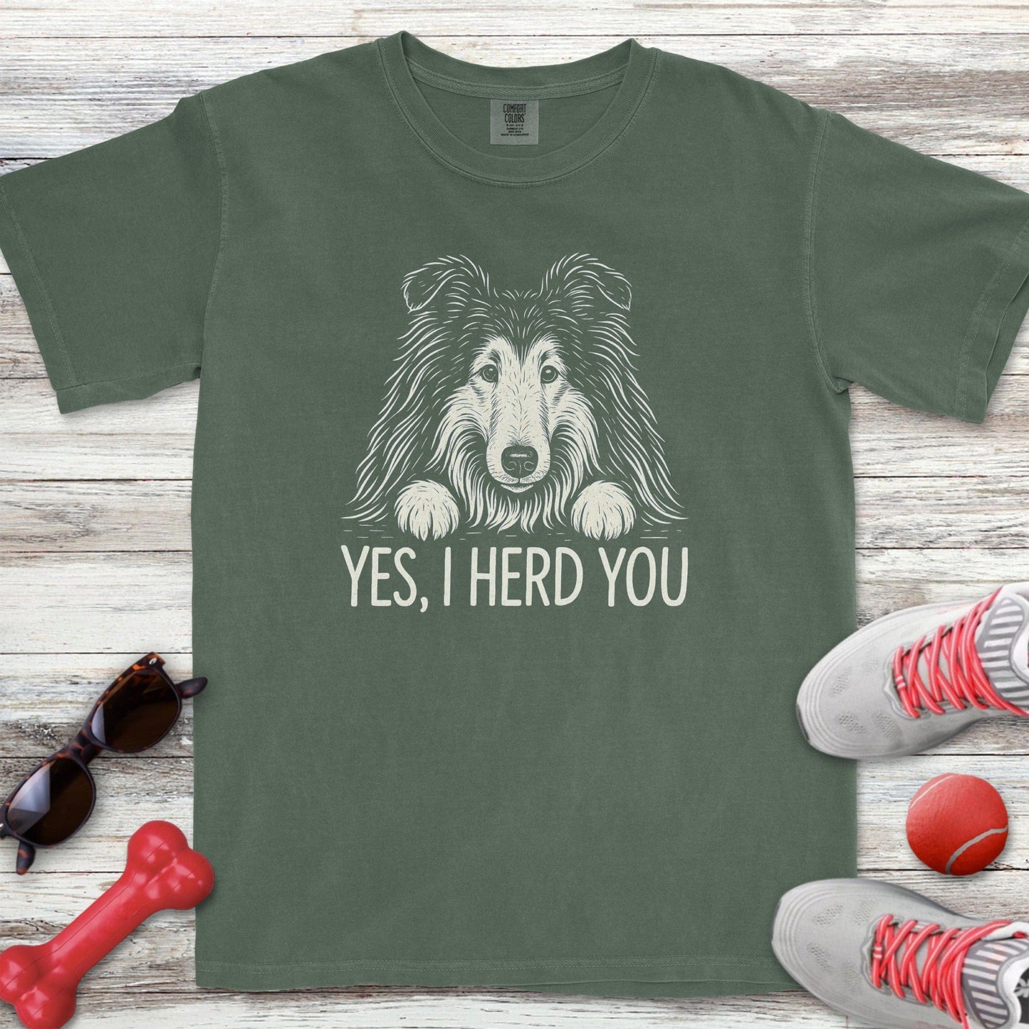 Rough Collie Herd You T-Shirt