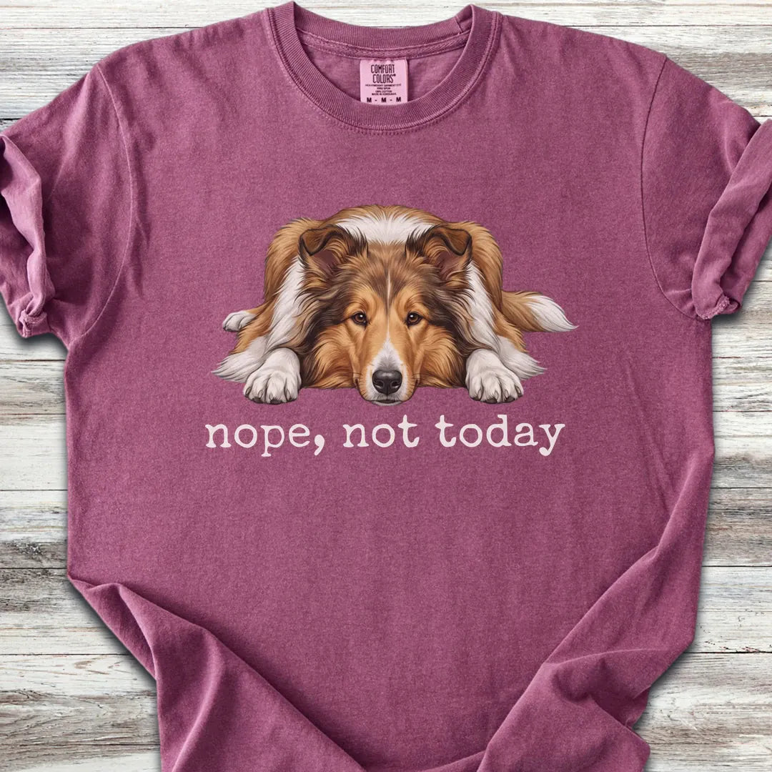 Rough Collie Nope T-Shirt