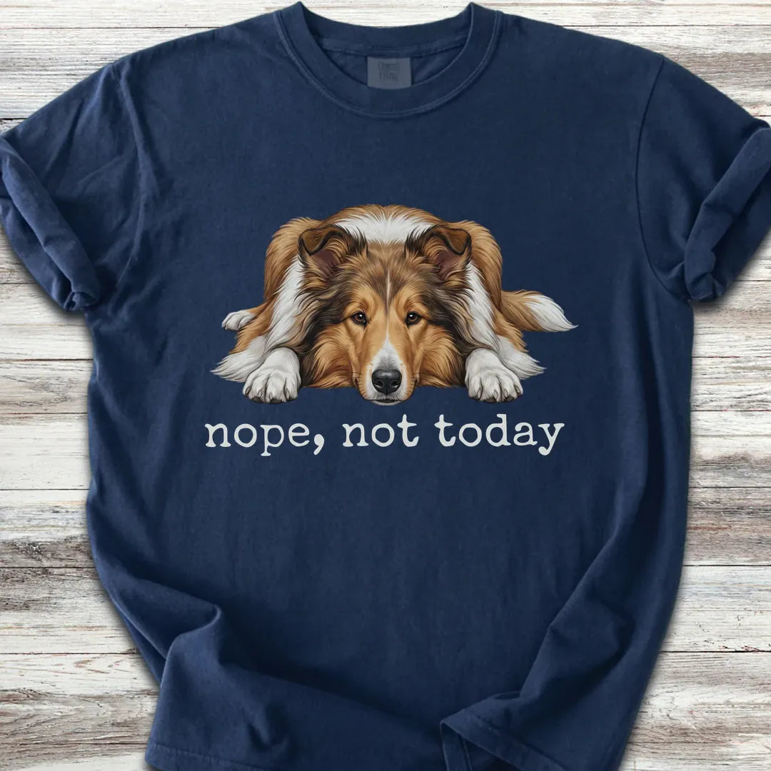 Rough Collie Nope T-Shirt