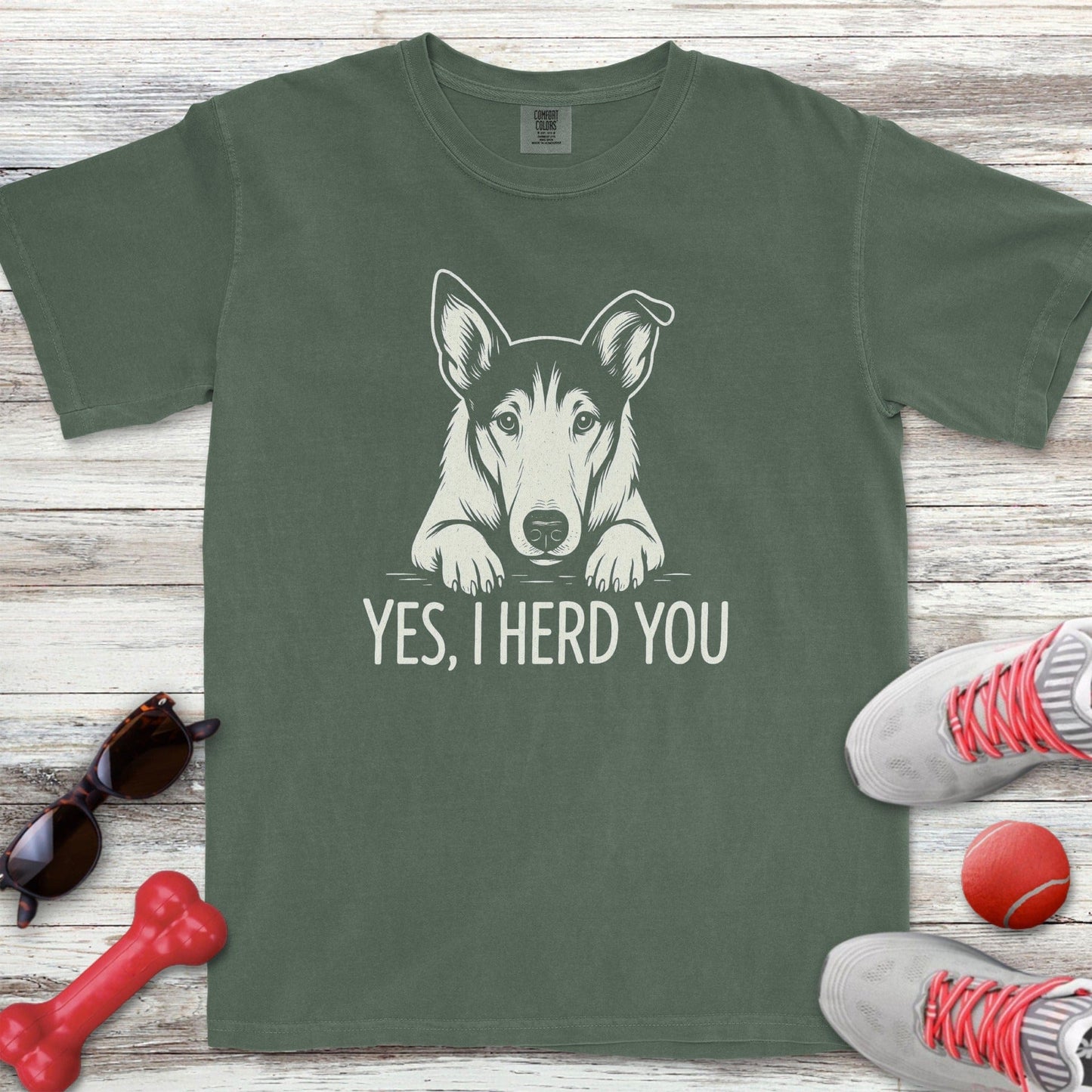 Smooth Collie Herd You T-Shirt