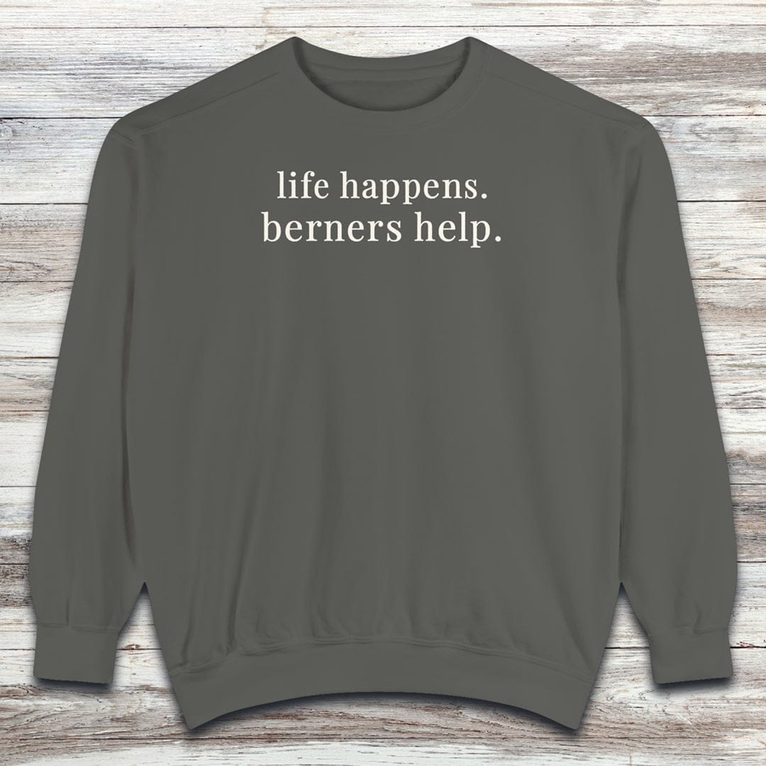 Bernese Mountain Dogs Help Sweatshirt