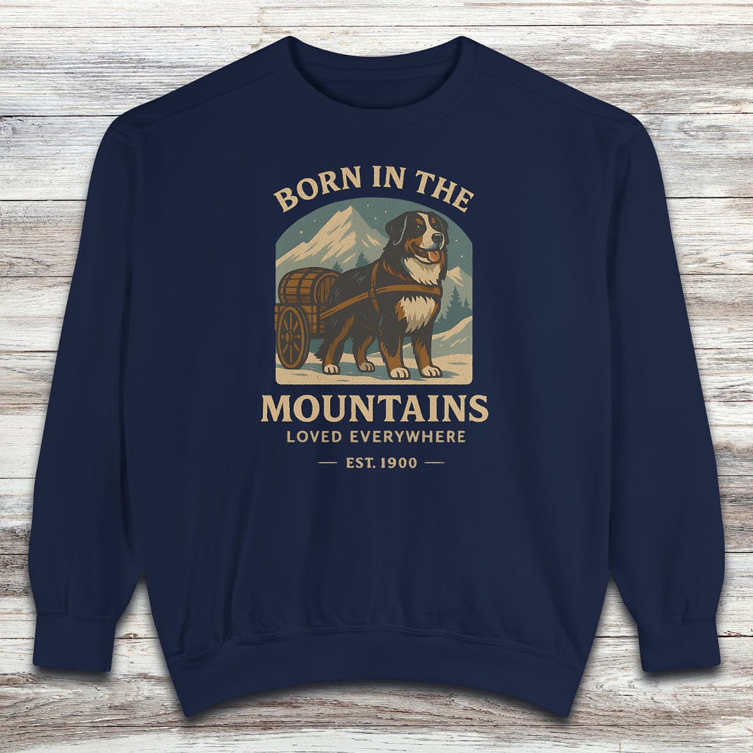 Bernese Mountain Dog Born Sweatshirt