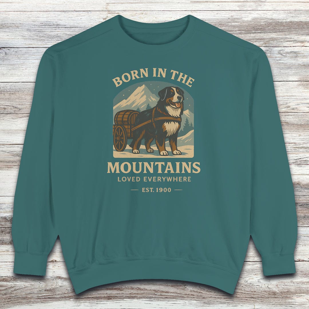 Bernese Mountain Dog Born Sweatshirt