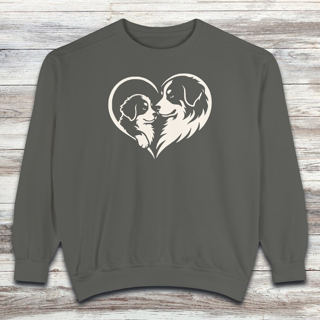 Bernese Mountain Dog Heart Bond Sweatshirt