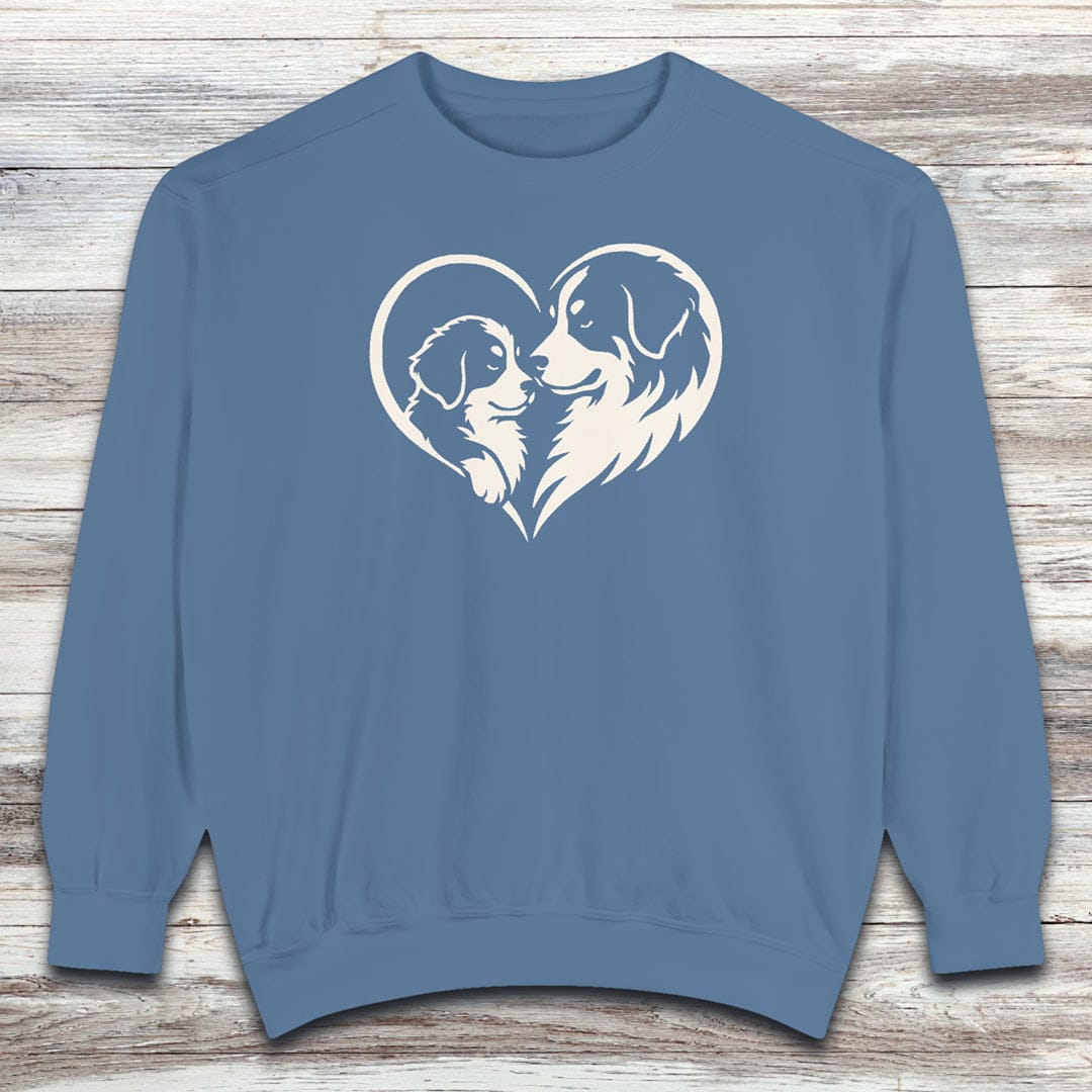 Bernese Mountain Dog Heart Bond Sweatshirt
