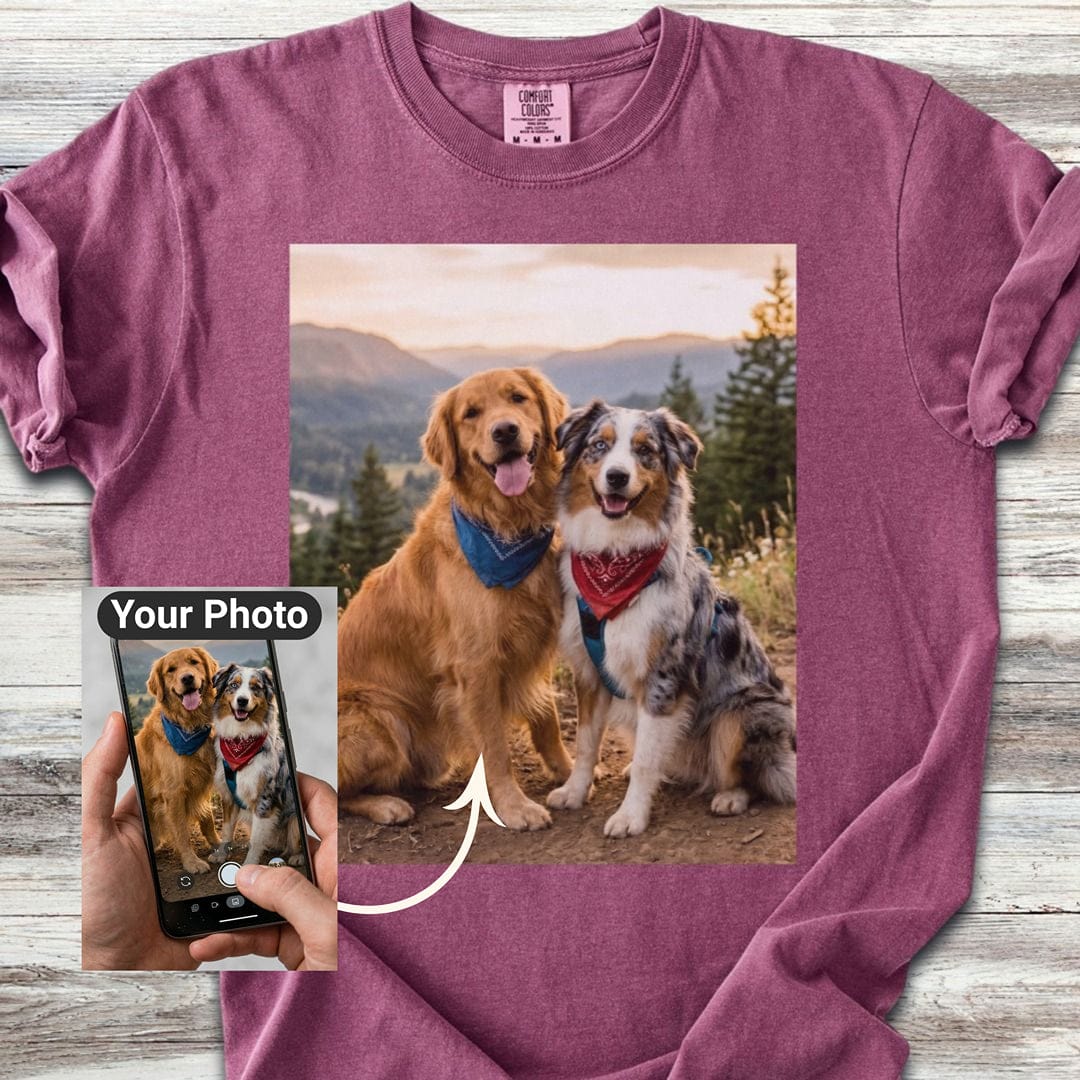 Your Dog Photo T-Shirt